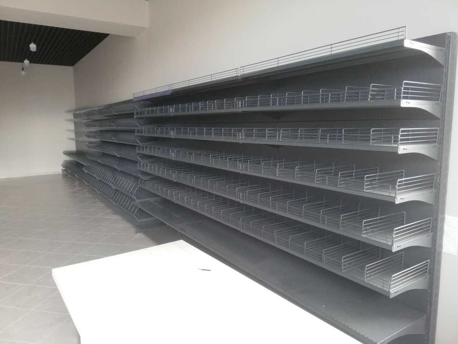 Стелажі, полки, каси для магазинів. Гранти на торгівельне обладнання