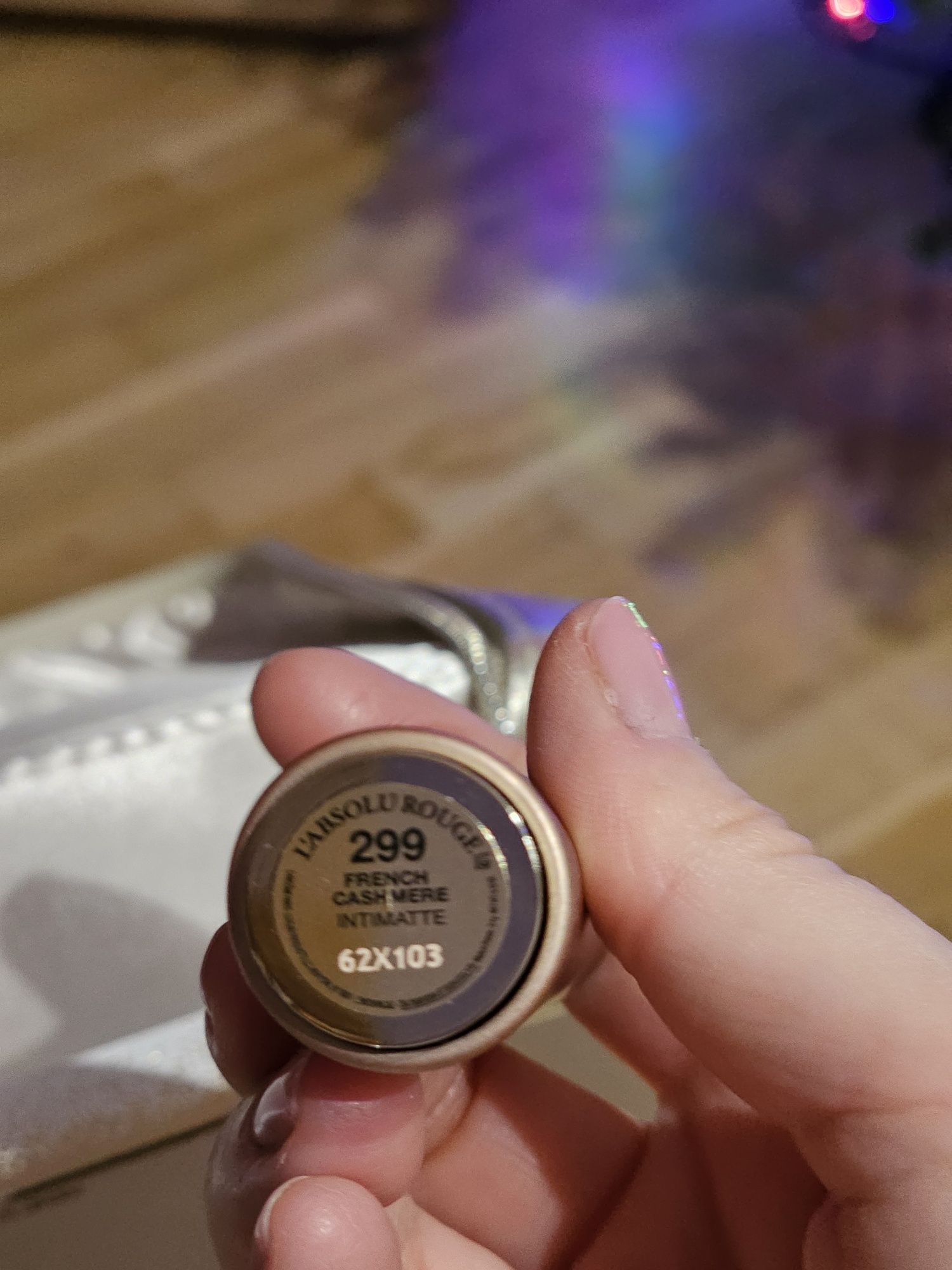 Lancome 299 L'Absolu Rouge Intimatte pomadka do ust 299 French Cashmer