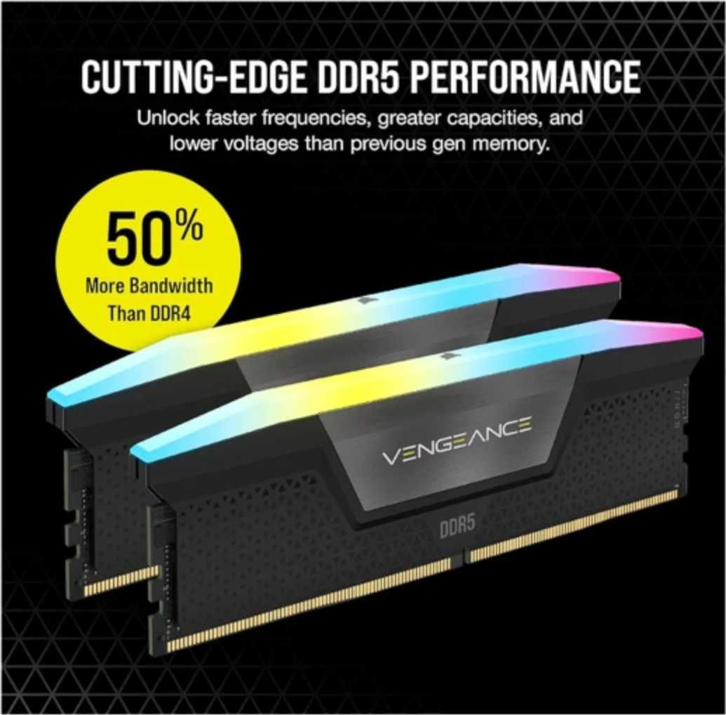Memória RAM Corsair Vengeance RGB Expo 32GB (2x16GB) DDR5-6000MHz CL30