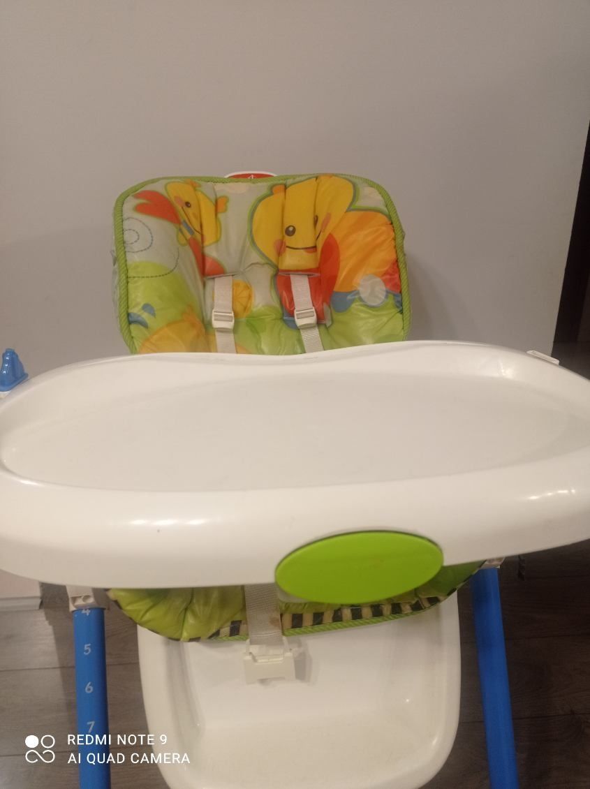 Krzesełko siedzisko do karmienia Fisher Price