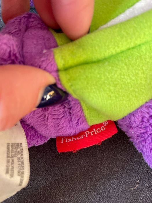 Fisher Price Moulin Roty Ooops małpka interaktywna miś kot