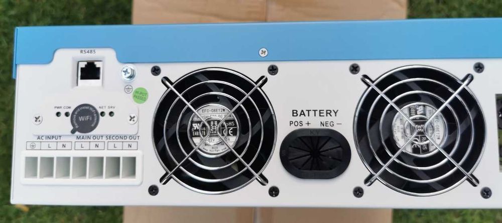 Anenji 5kW 48V, Nowy model, kolorowy wyświetlacz, On grid + Off grid