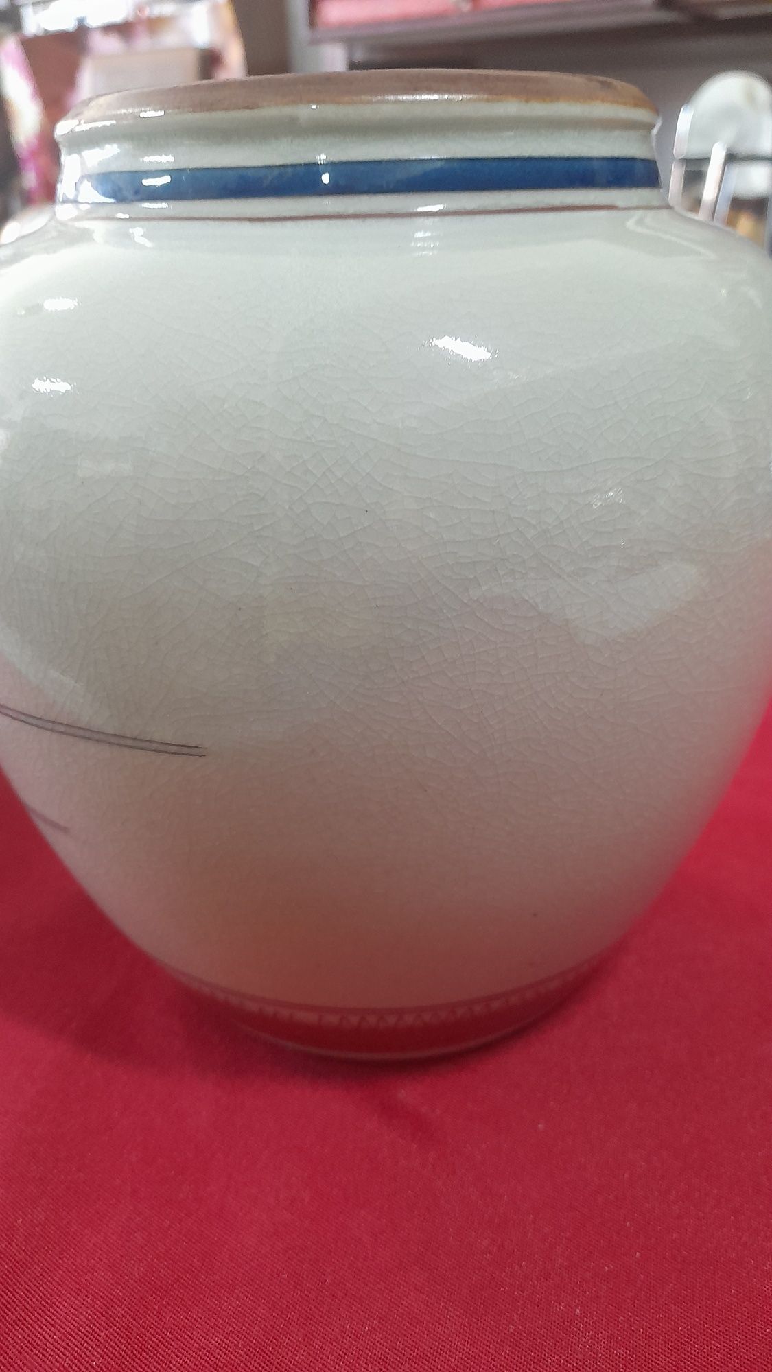 Vaso Cerâmica Kutani ( Japan )