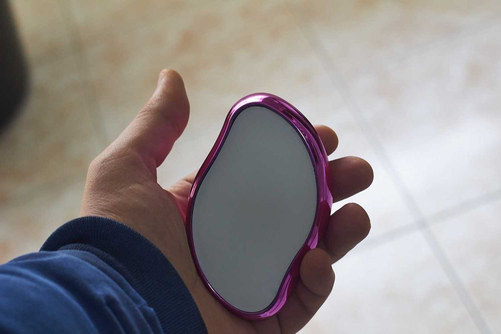 Depilador de cristal