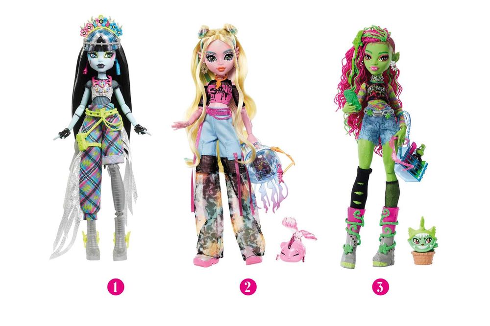 Ляльки Monster High G3! Базові Монстер Хай