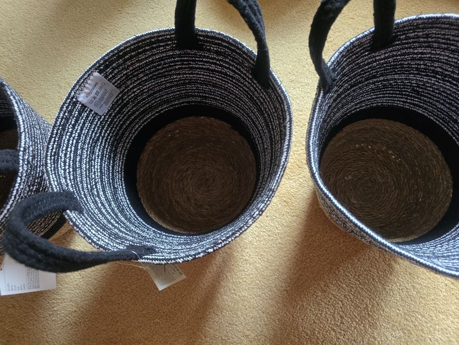 Tanio 3 koszyki nowe