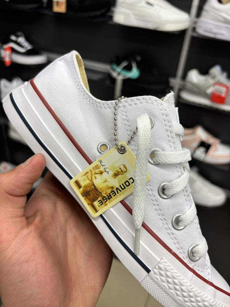 Знижка ! Кеди Converse White люксова якість (36-40)