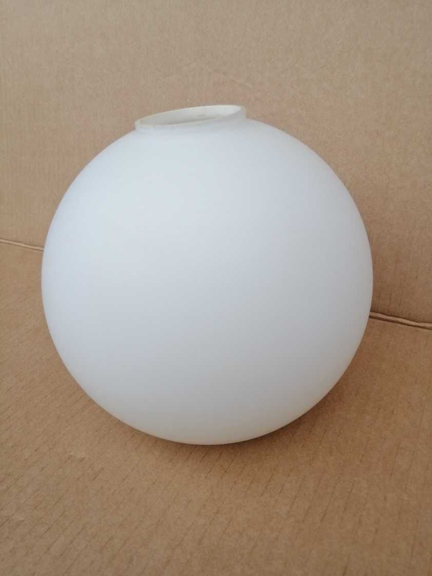 Klosz kula mleczna do lamp, żyrandoli, kinkietów. Okrągły klosz lampy.