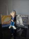 Figura de Serge Gainsbourg com vinil Jane Birkin.