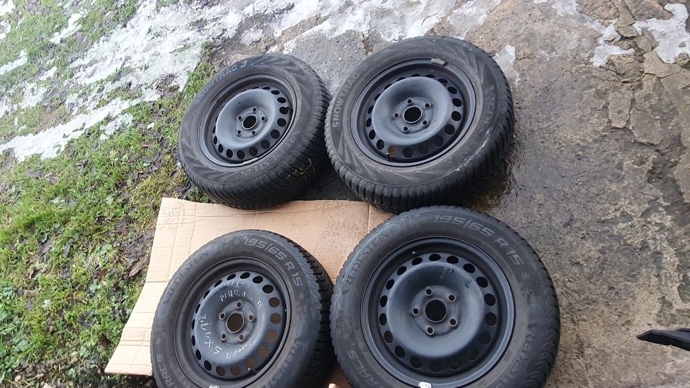 Koła zimowe 195 65 r15 5x112 vw