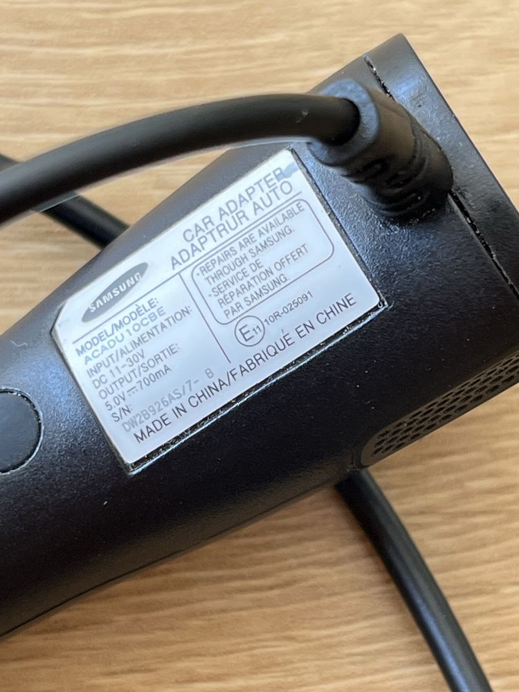 Ładowarka Samsung samochodowa oryginał ACADU1OCBE