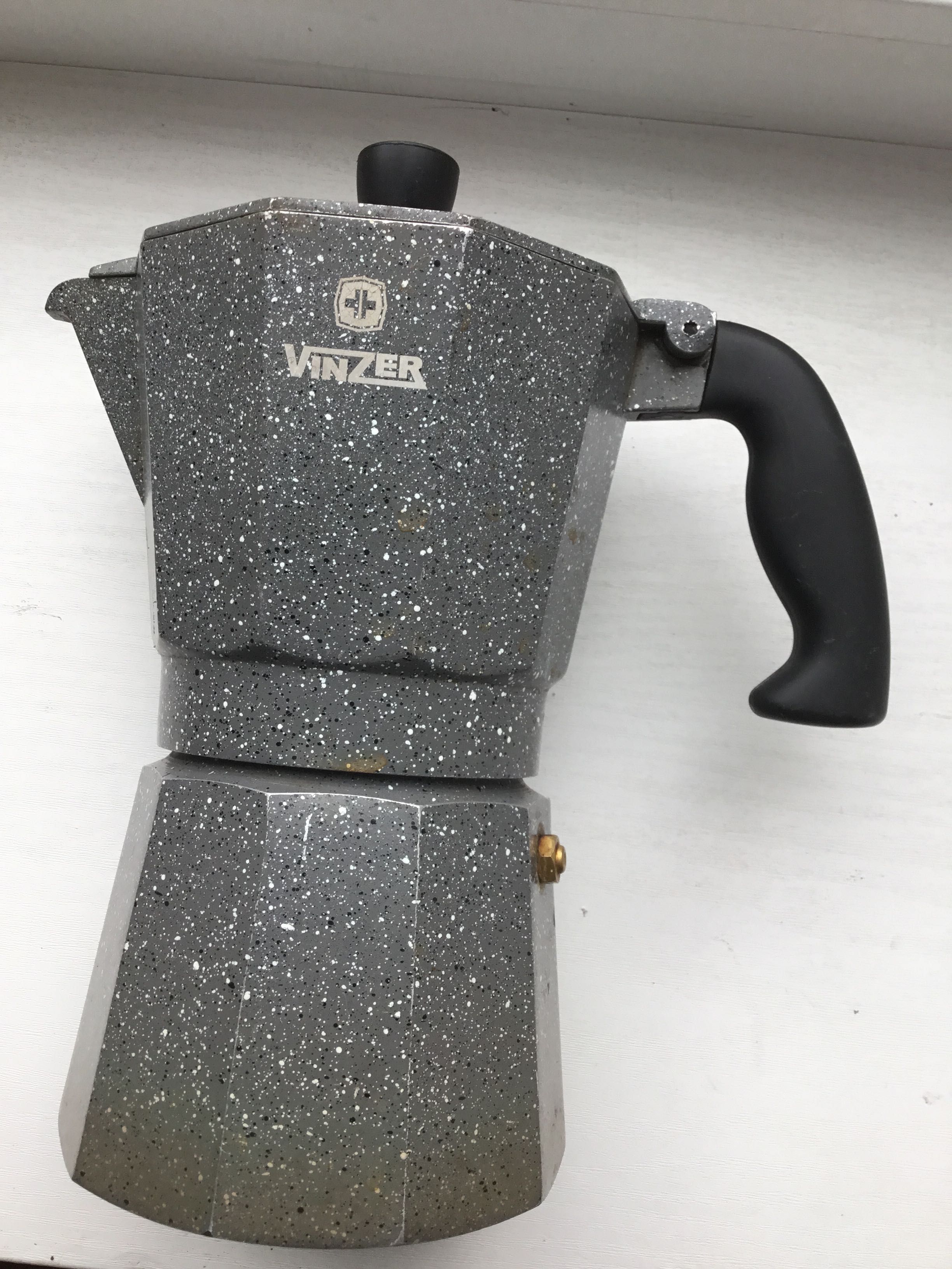 Кофеварка гейзерная Vinzer Moka Granito 3 чашки