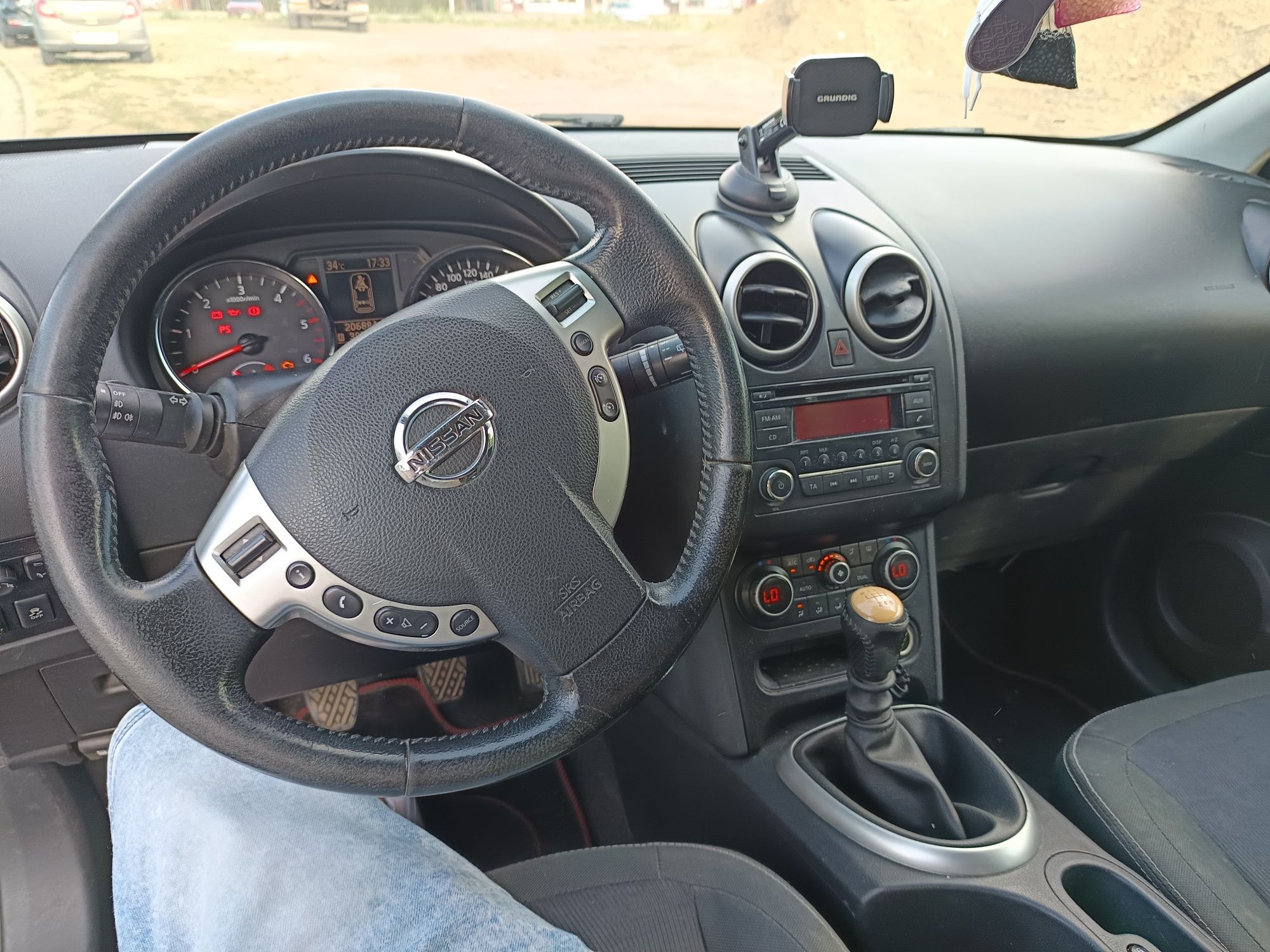 Nissan Qashqai 2012 1.5 dci czarny