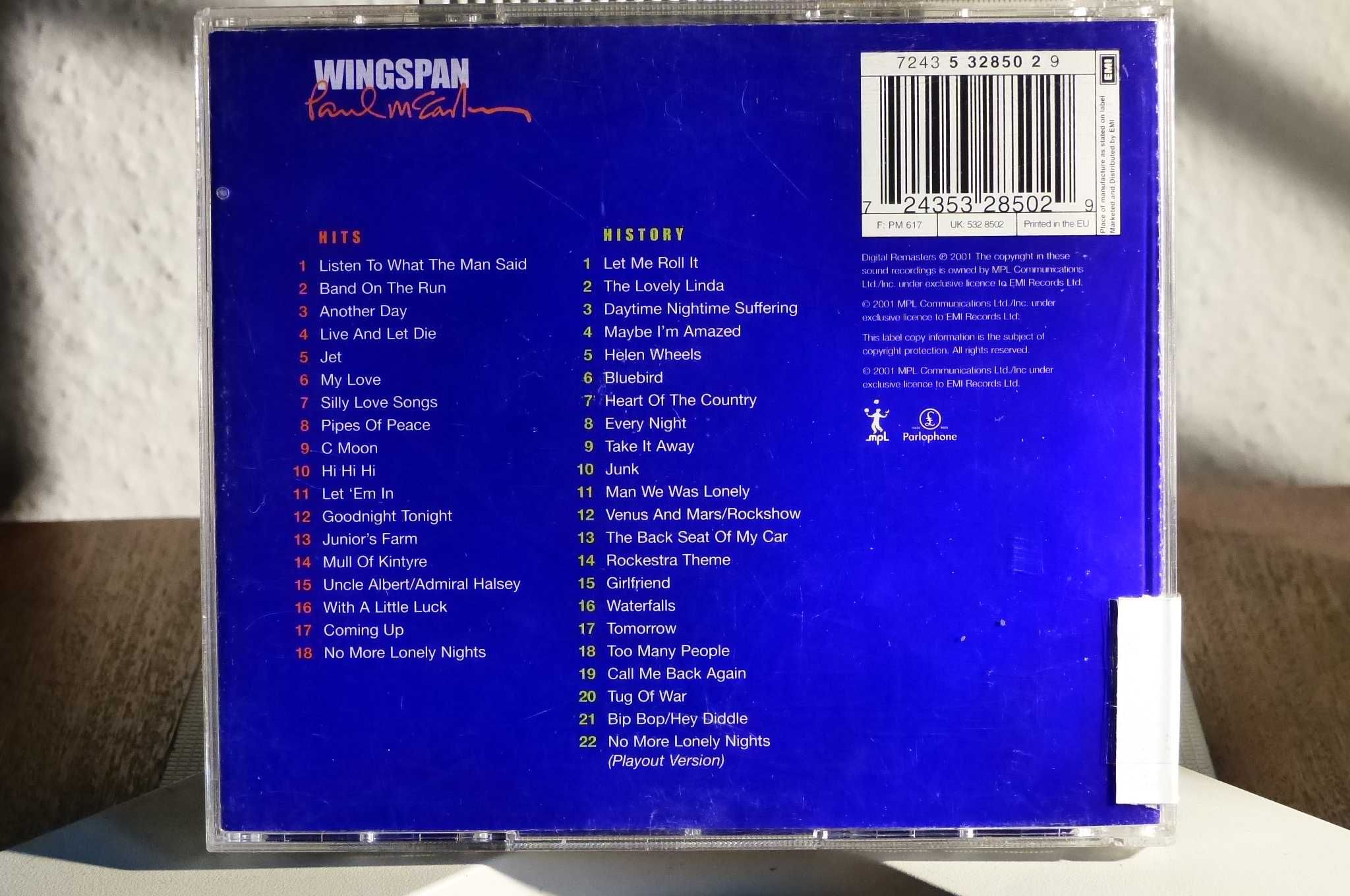 2CD Paul McCartney - Wingspan / bdb-