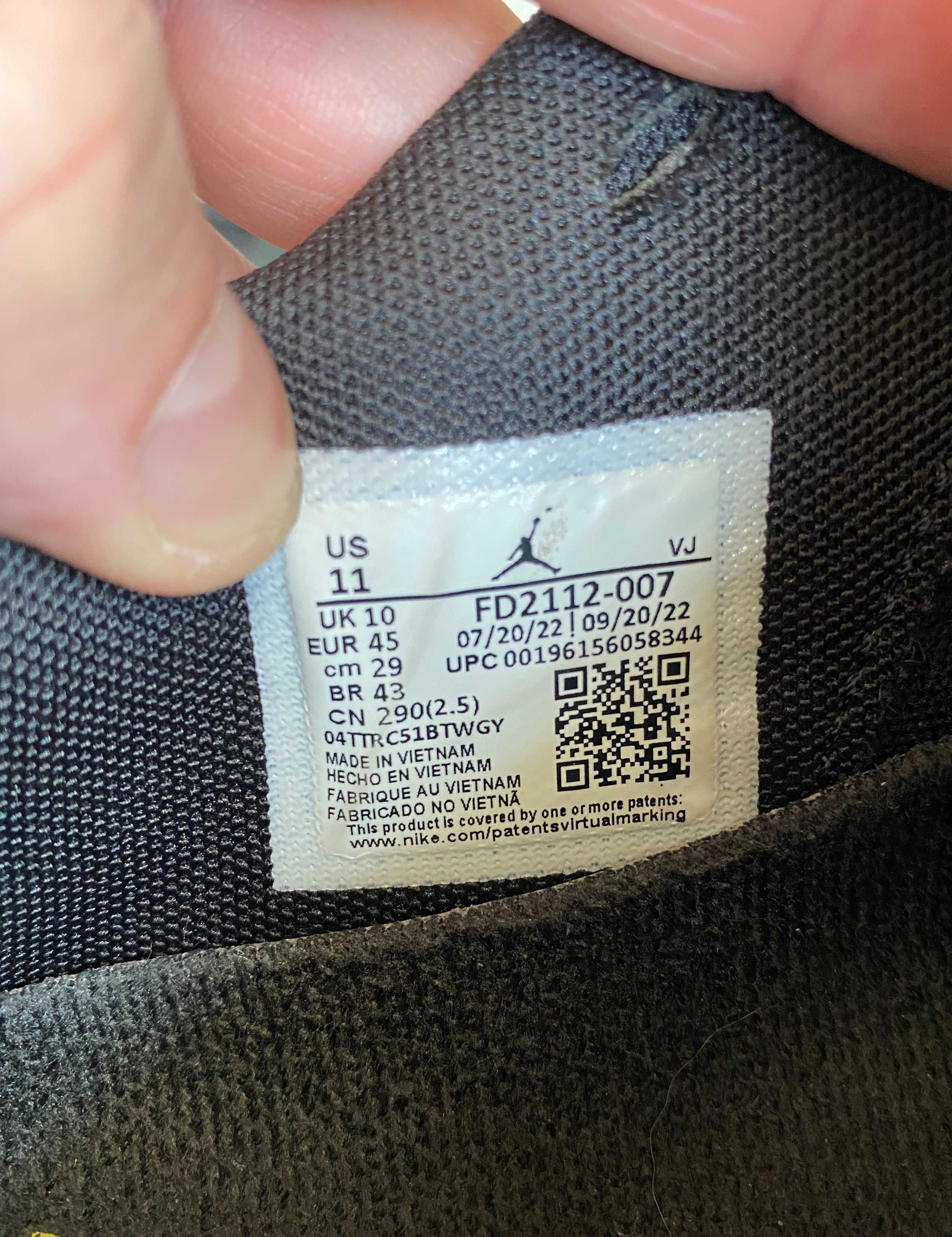 Кросівки Nike Jordan black Оригінал