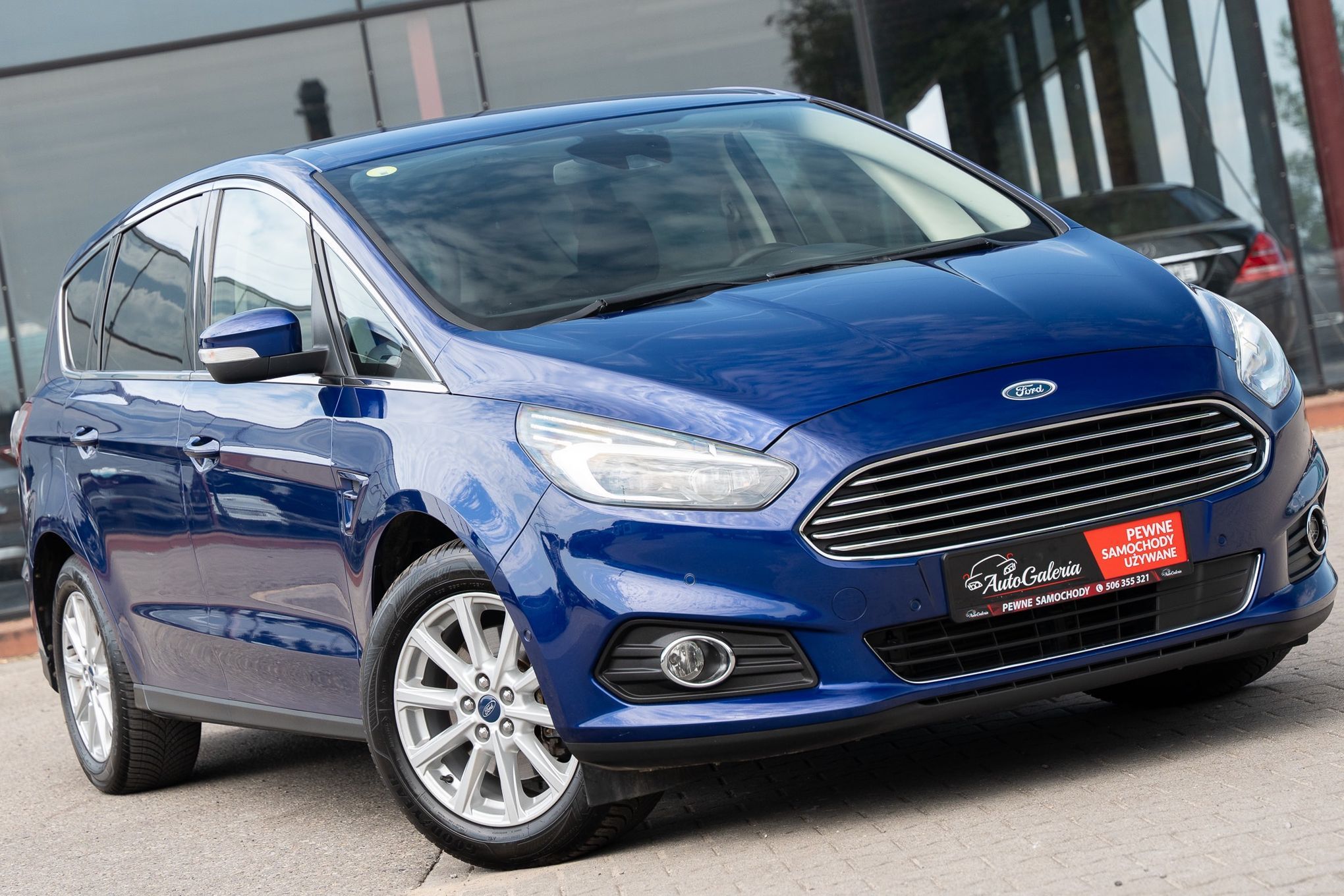Ford S-Max Rodzinny Titanium 2.0TDCI 150PS Skóra Navi Kamera Sony Elektr Klap MAX