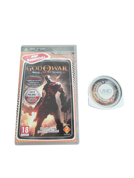 Gra god of war duch Sparty na PSP po polsku