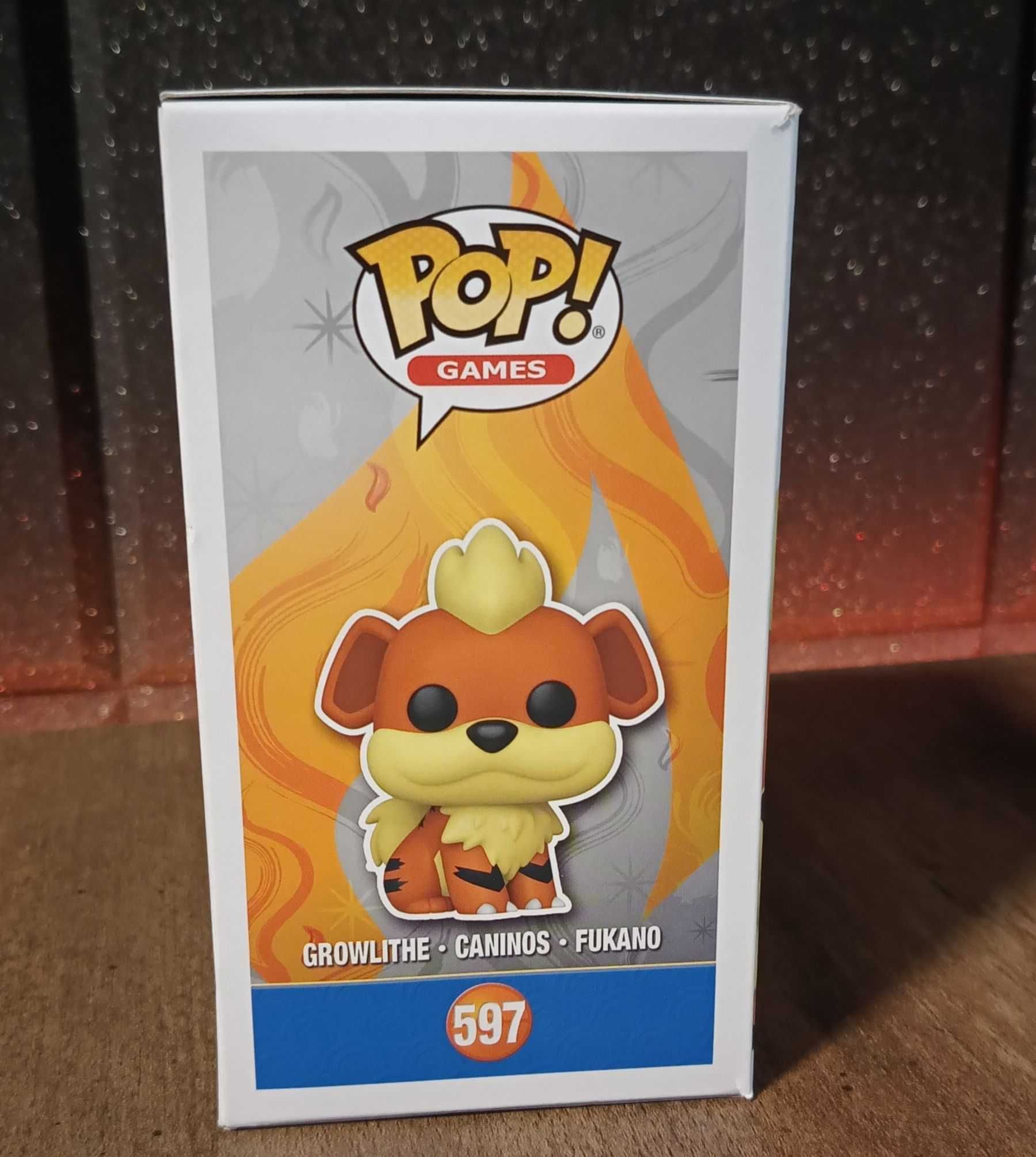 Kolekcjonerska figurka 597 - Growlithe - Pokemon Funko Pop!