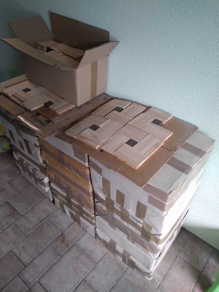 parkiet dębowy mozaika