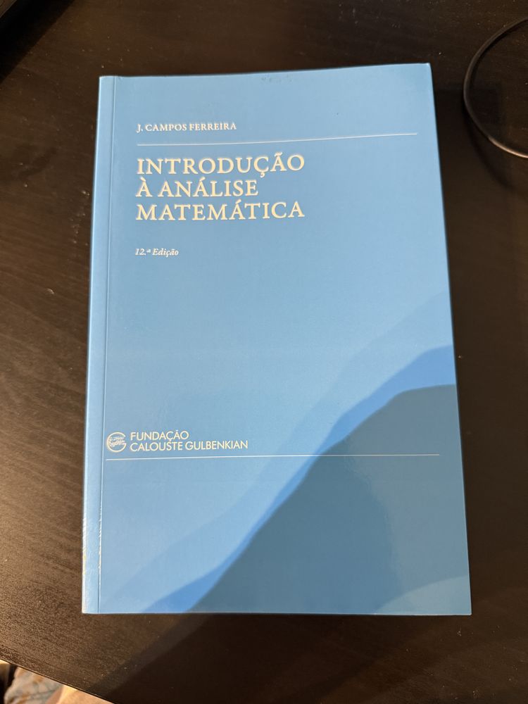 Livro introdução à análise matemática