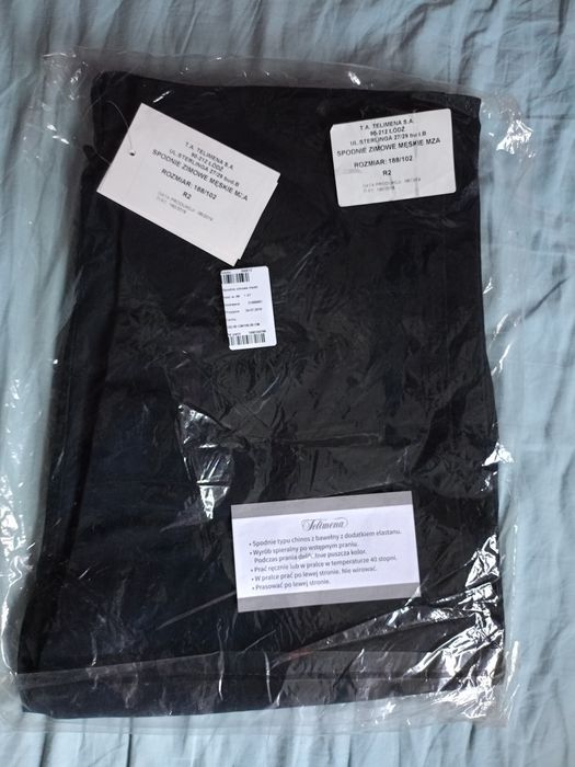 Spodnie męskie chinos marki Telimena XL