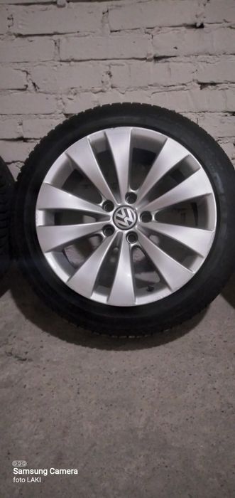 Passat cc b6 b7  8j x 17 et41, 5x112/ 57,1. 235/45/17 nowe opony