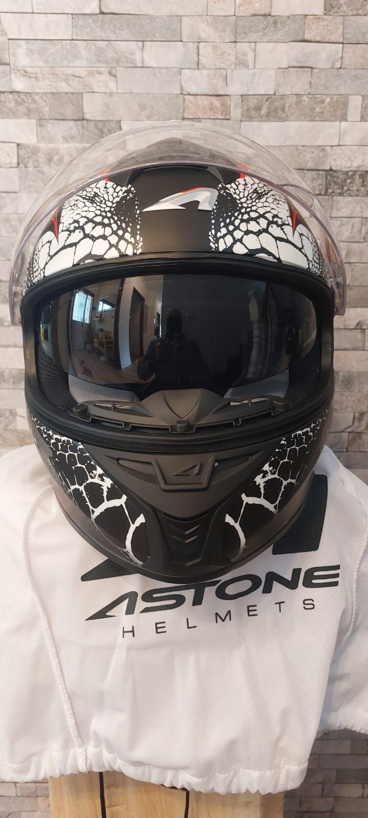 Capacete mota Astone