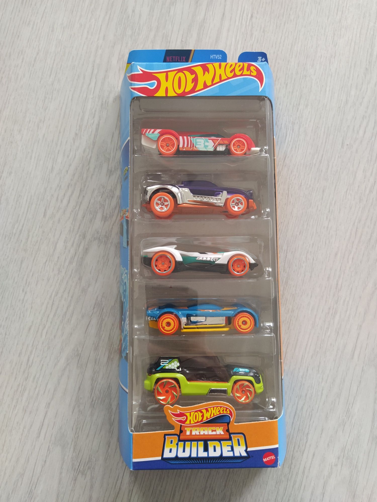 Mattel -zestaw 5pak HotWheels Track Bulider HTV52