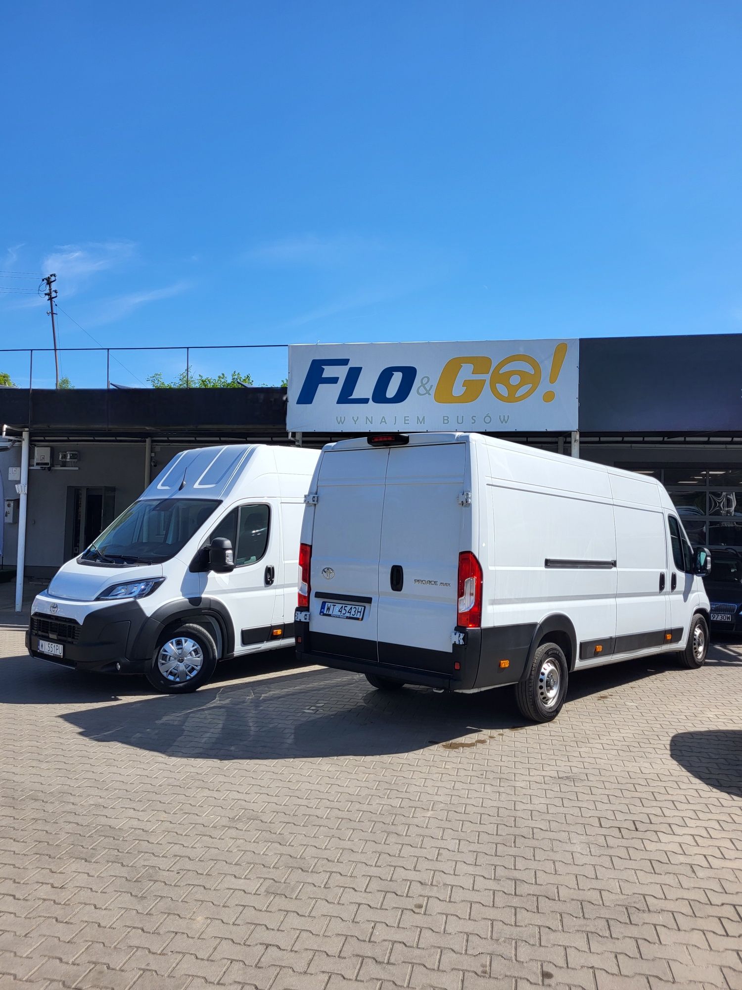 Wynajem Toyota Proace MAX! Peugeot BOXER L4H3! Renault Trafic!