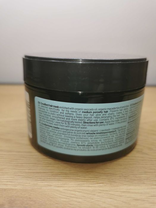 Hebe naturals - emolientowa maska do włosów, 230ml