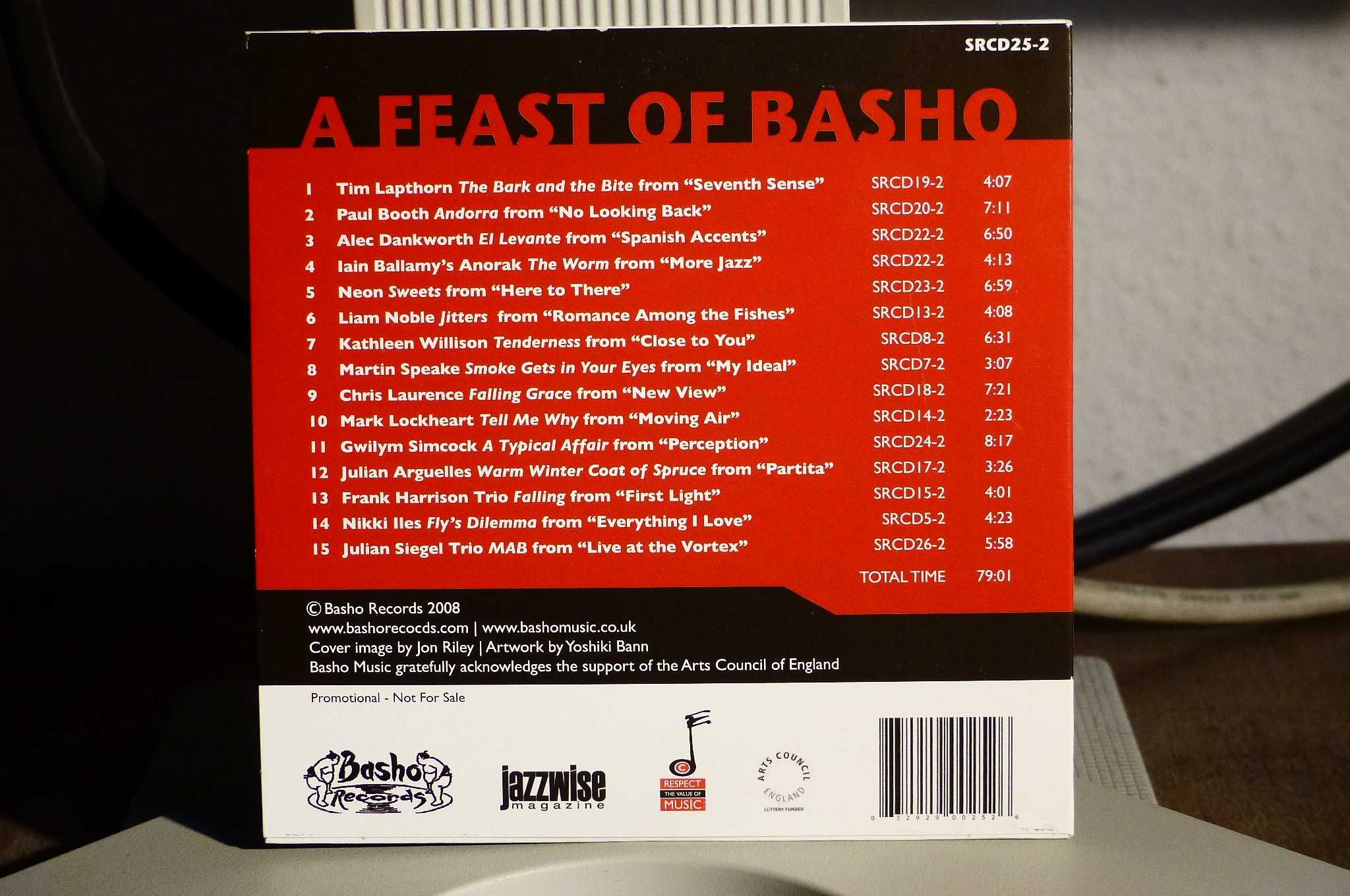 CD A Feast Of Basho / Basho Records – SRCD25-2 jazz