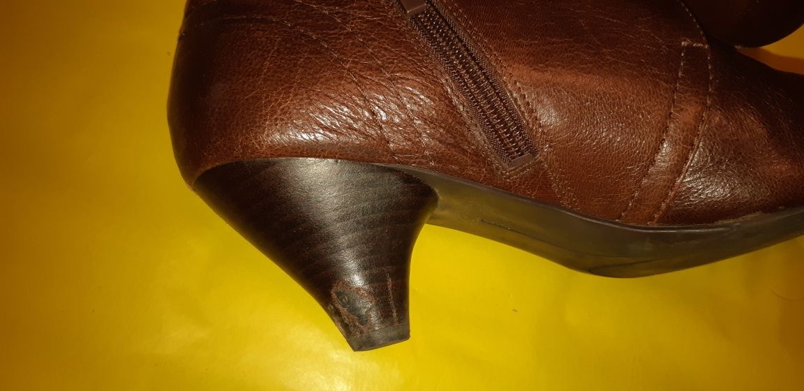 Skórzane botki r.41 Nine West
