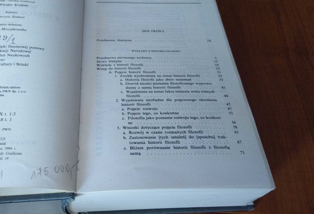 Wykłady z historii filozofii T. 1 Georg Wilhelm Friedrich Hegel TWARDA