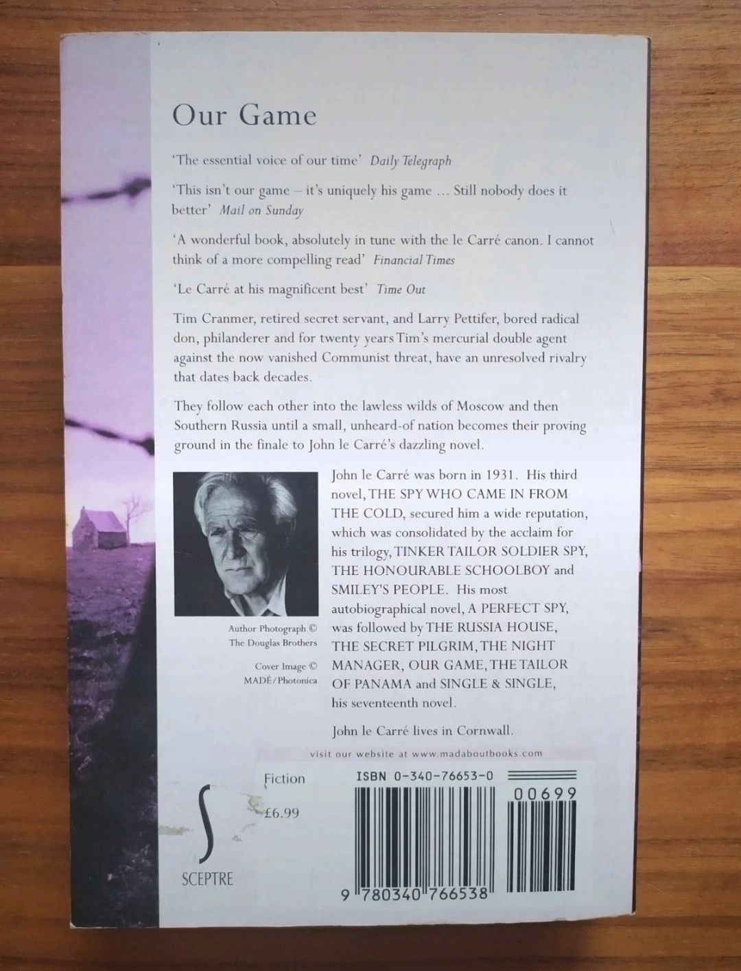 John le Carre, Our Game / Nasza gra. Nowa
#englishbooks #englishbook