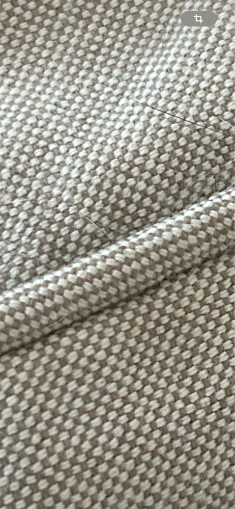 Capa de sofa de 3 lugares e chaise longue beje
