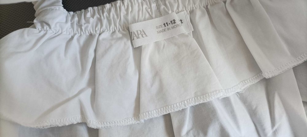 Blusa curta de alças para menina em muito bom estado TAM 11/12 anos