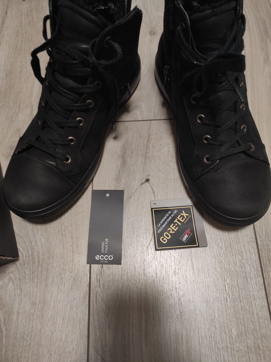 Чоботи ECCO S7 Teen (чорні) на Gore-Tex р.40