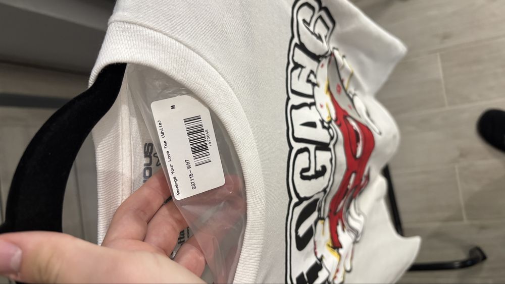 Glo gang tee white біла футболка тишка chief keef