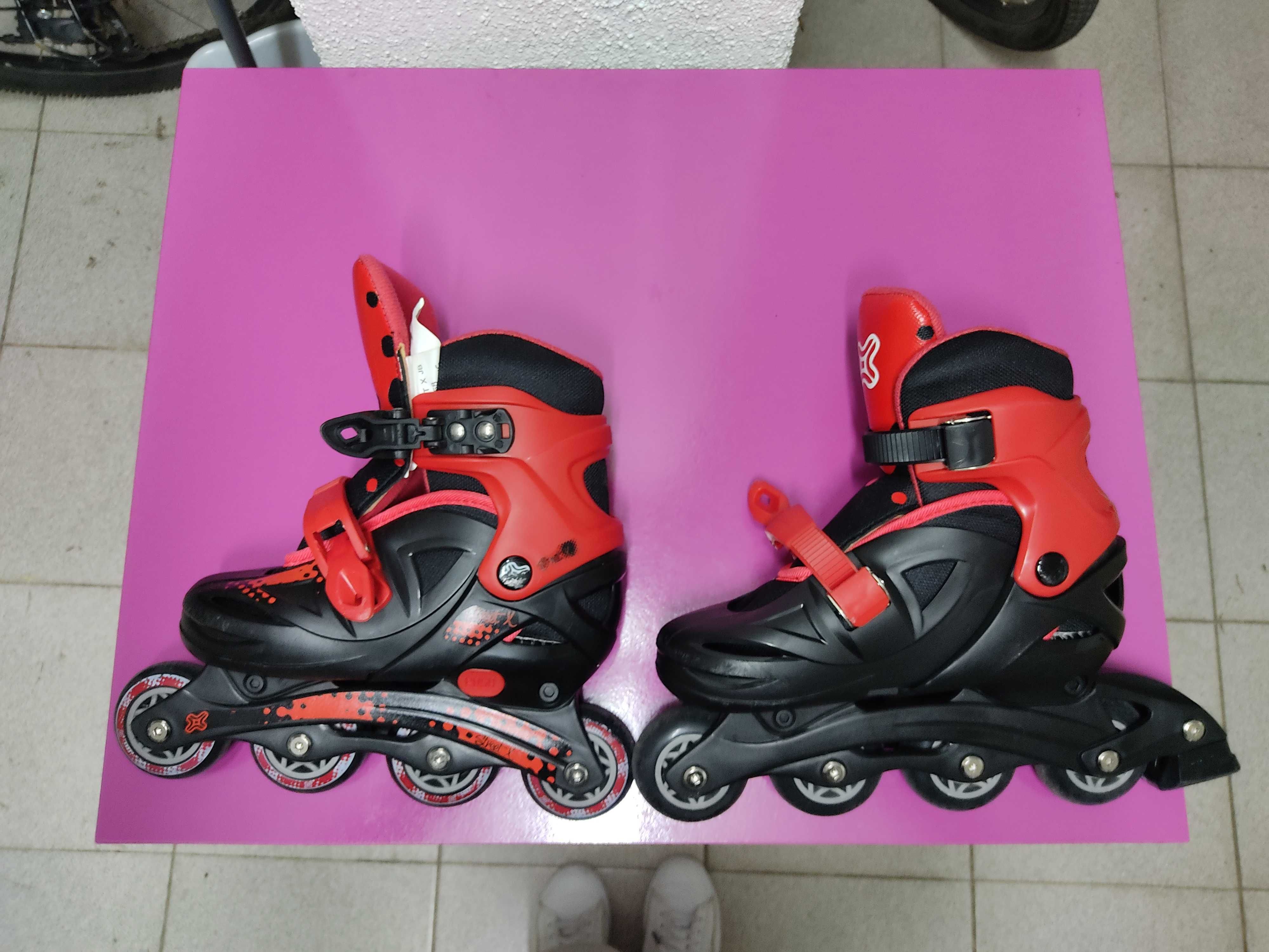 Patins em linha de criança
