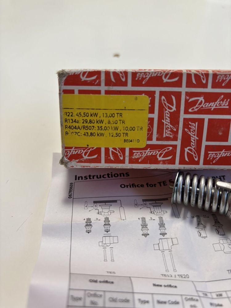 Дюза для ТРВ Danfoss 4 067B2792 ТЕ 5