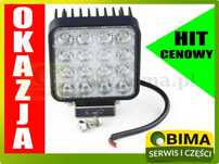 Hit Okazja Lampa halogen roboczy 16 led 48w 12 24v ciągnik Renault MF