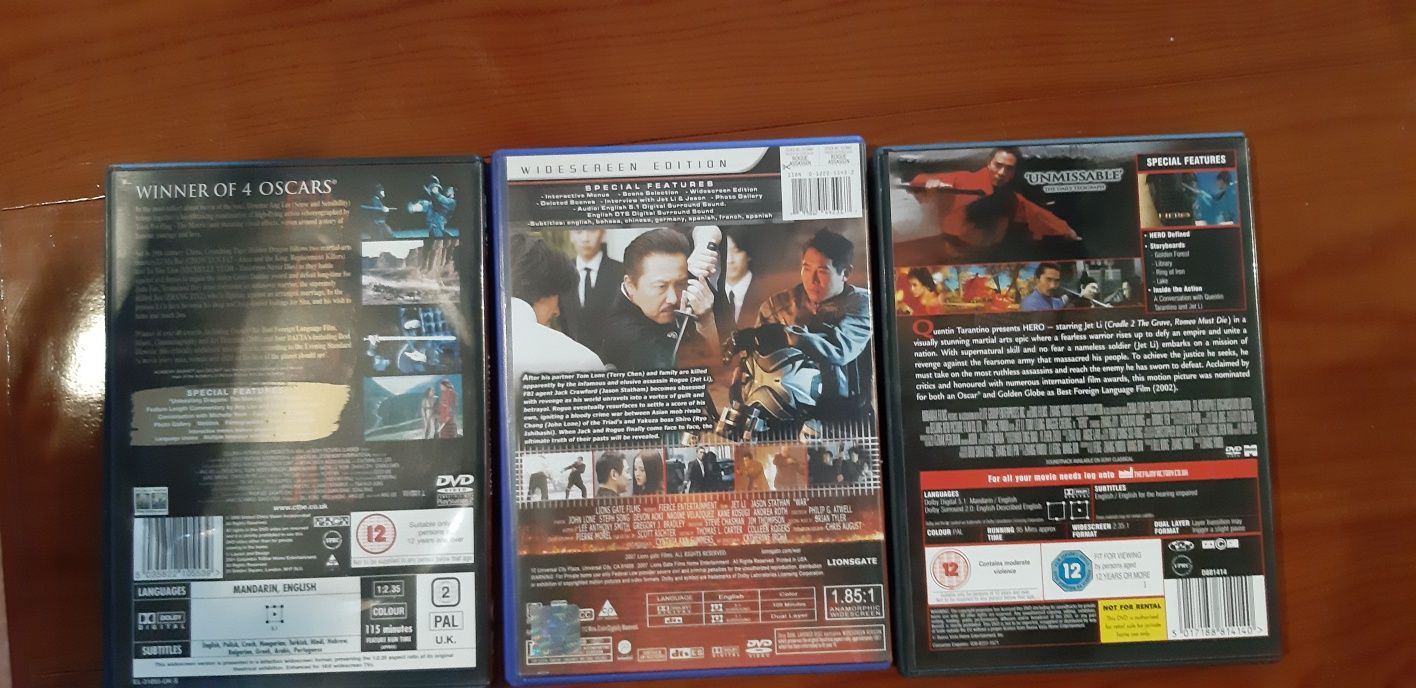 Dvd samurais original