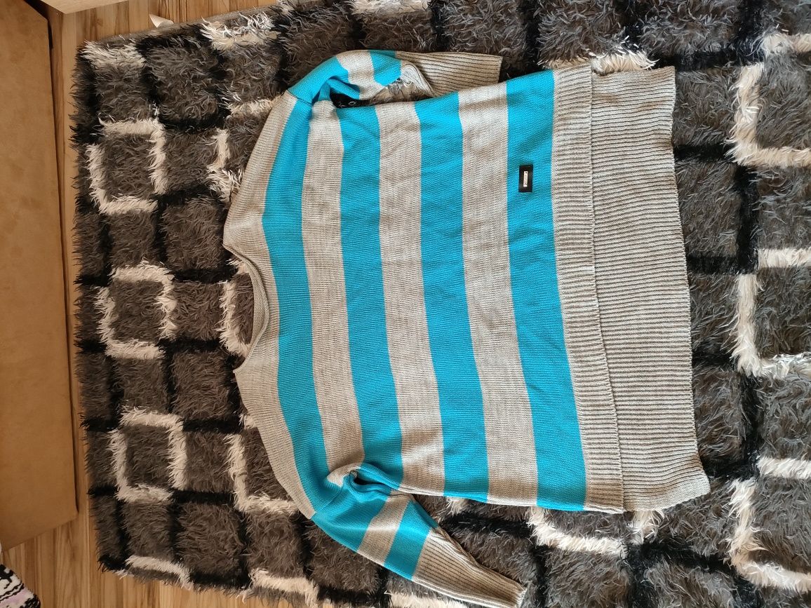 Sweter tunika pasy rozmiar 4-5 xl