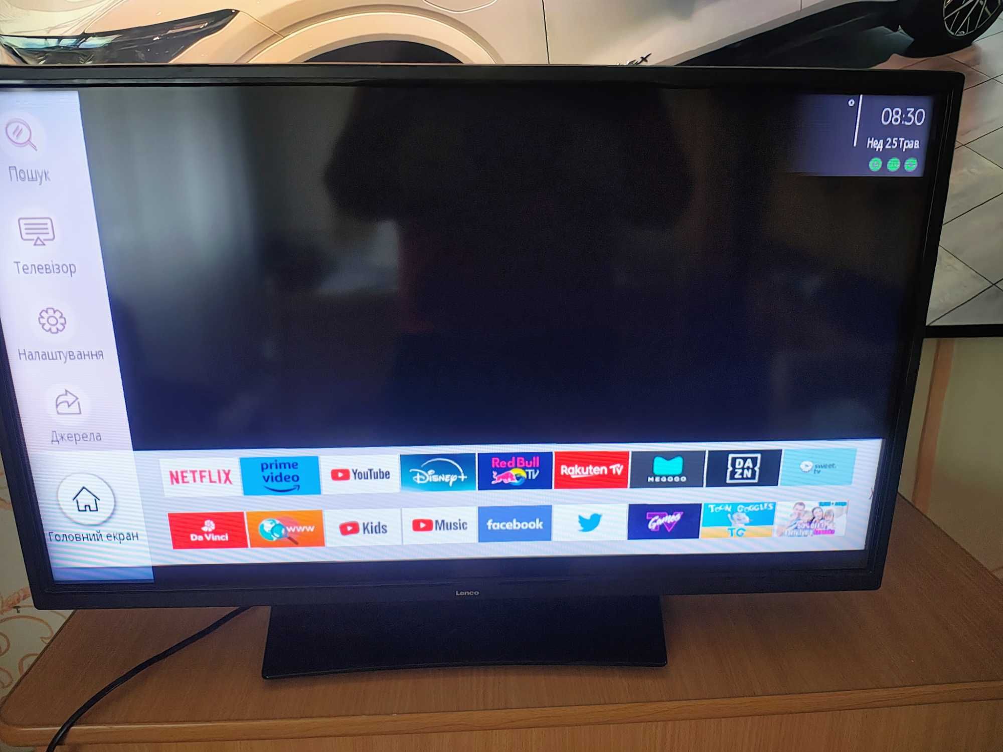 Телевізор LENCO DVL-3273BK Smart TV з вбудованим DVD-програвачем