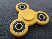 Fidget Spinner żółty