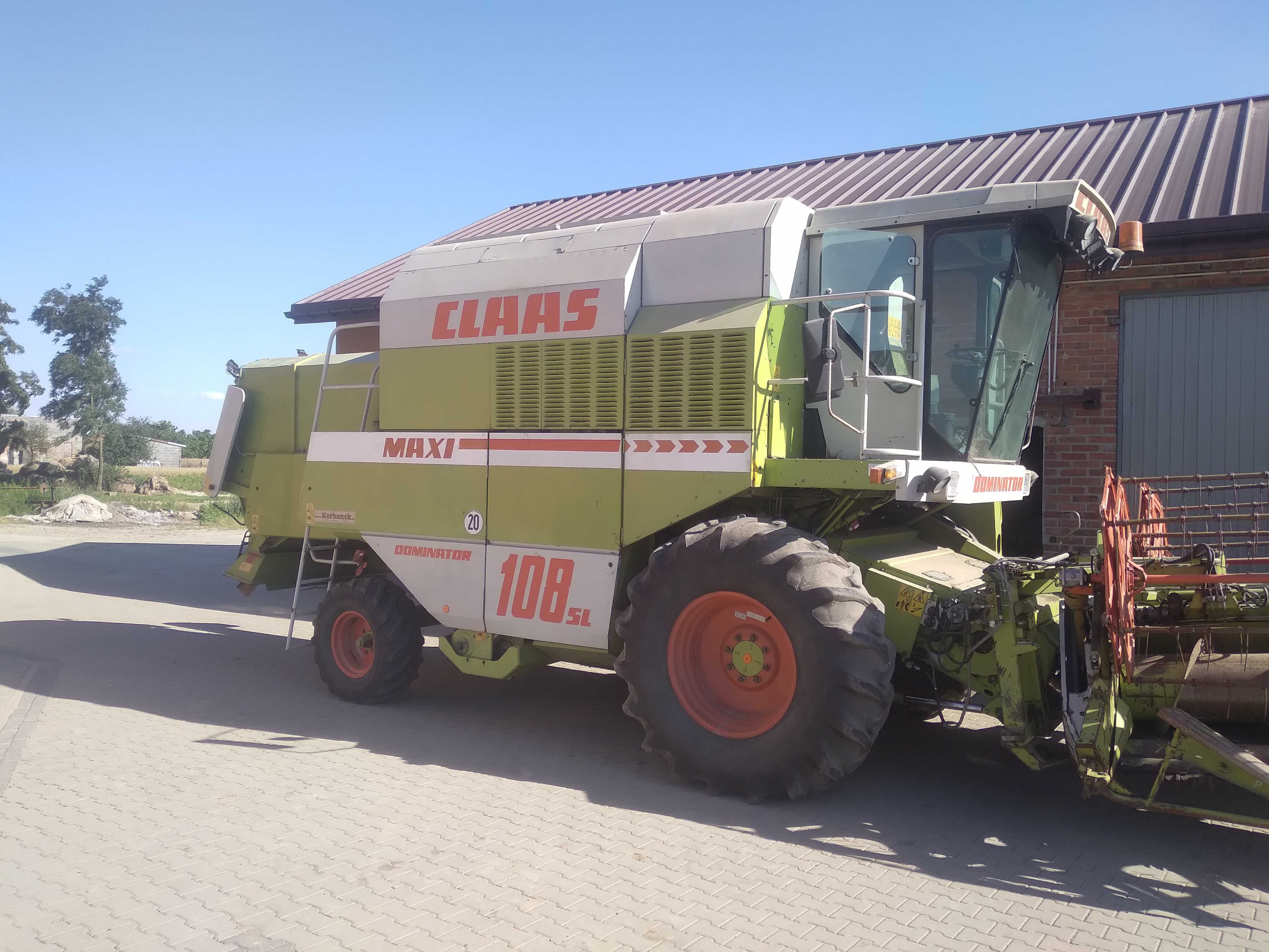 Claas Dominator 108 sl maxi