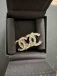 Chanel клипсы сережки