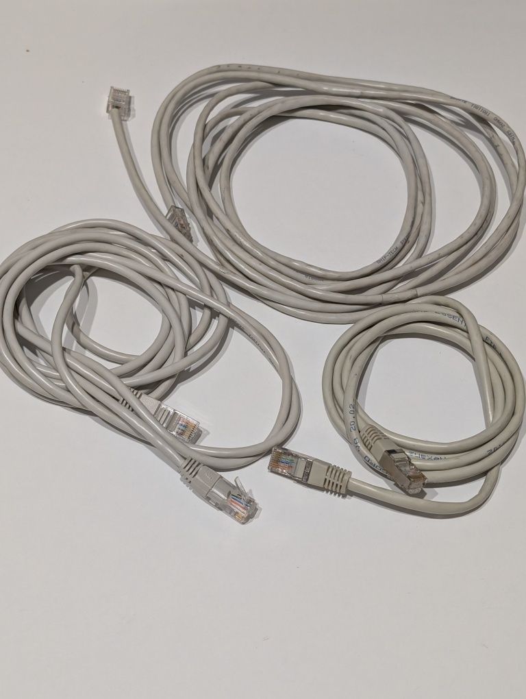Zestaw 3 kabli RJ45 CAT. 5e