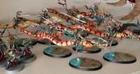 9 x Akhelian Guard Eels Warhammer Age of Sigmar Idoneth Deepkin