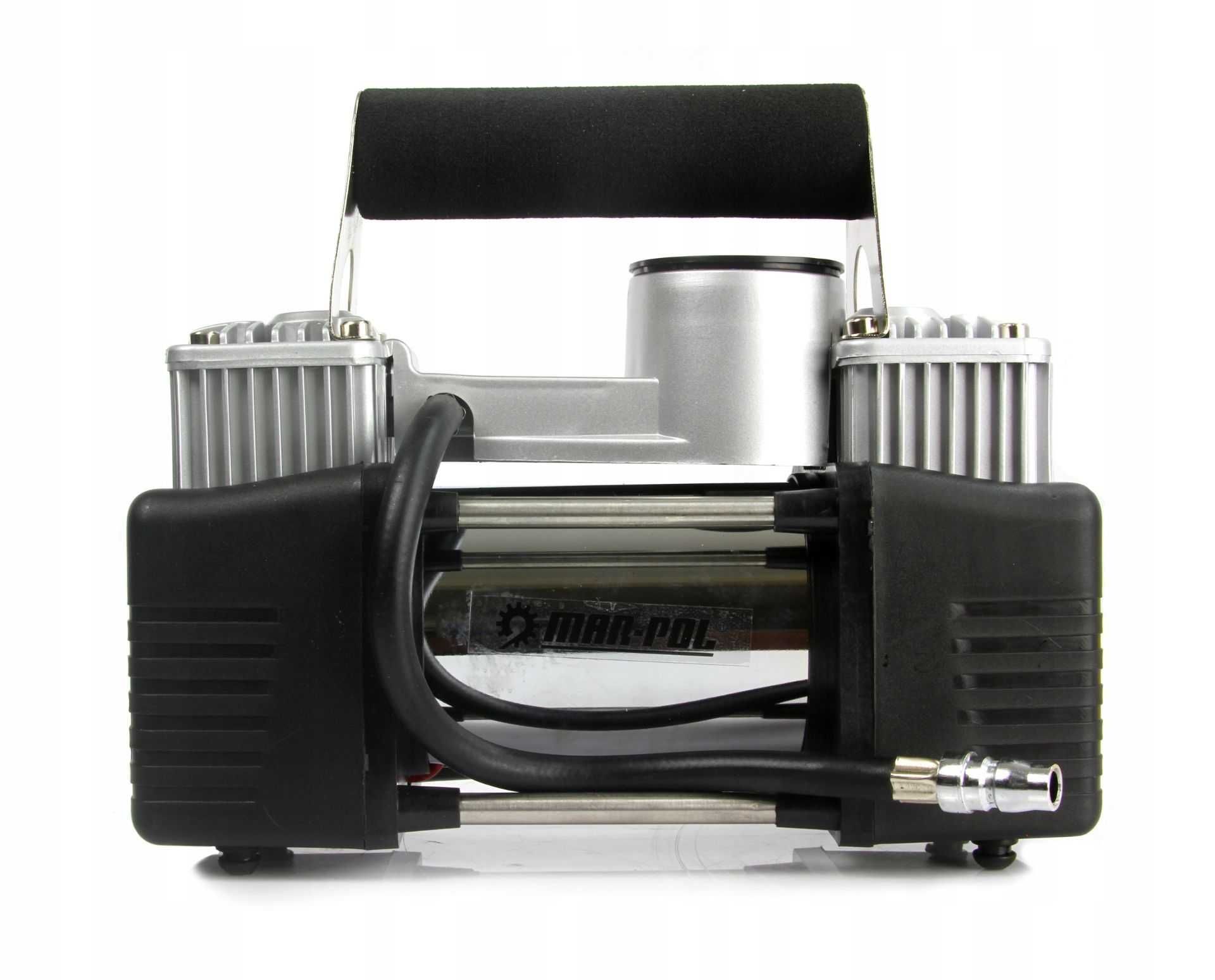 Kompresor samochodowy 12V 240 W 2tłoki do zapalniczki 60l/min